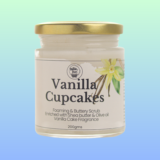 Vanilla Cupcakes Foaming Body Scrub