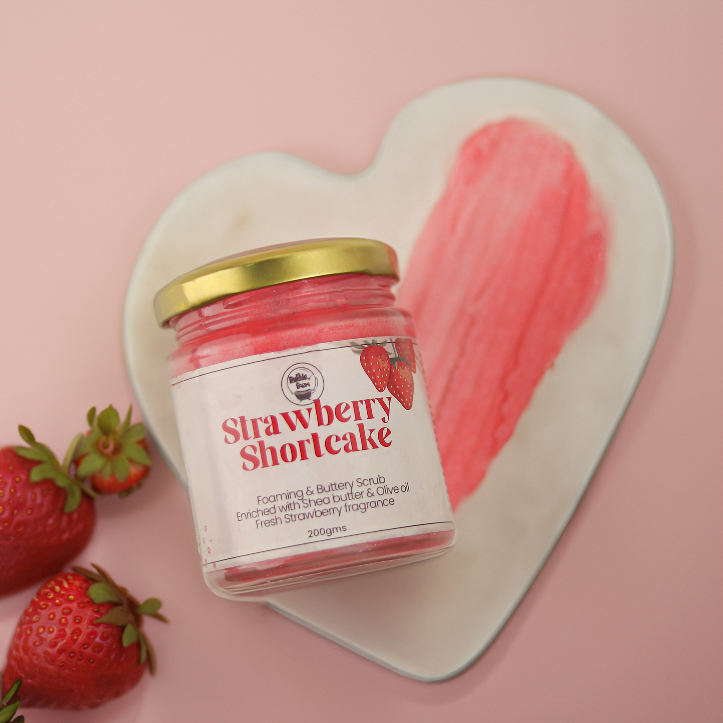 Strawberry Shortcake Foaming Body Scrub