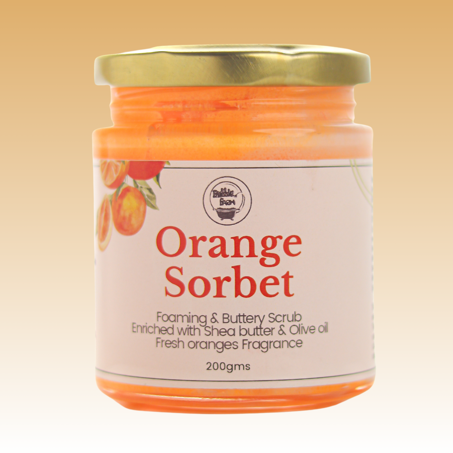 Orange Sorbet Foaming Body Scrub