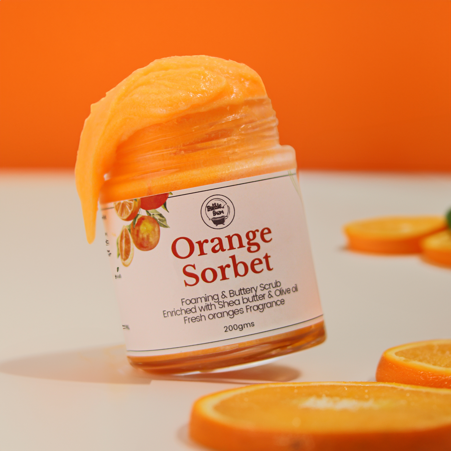Orange Sorbet Foaming Body Scrub