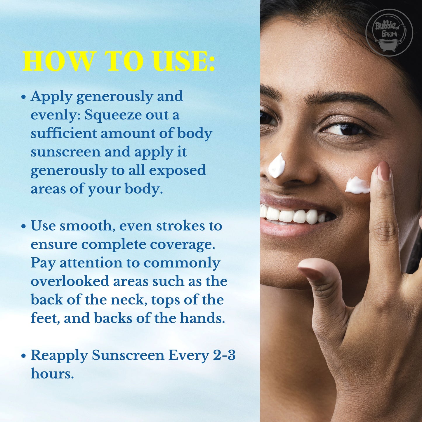 De-Tan Body Sunscreen 200ml - Lactic acid, Alpha Arbutin & Kojic Acid