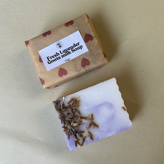 Fresh Lavender and Goat milk soap - Summer Edition