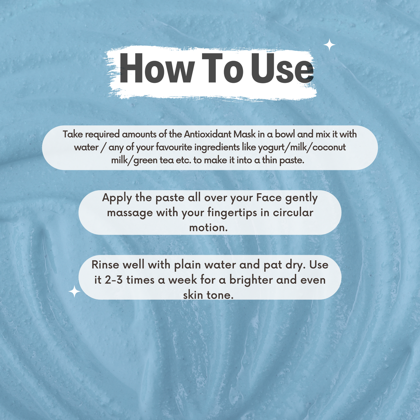 Blue Algae Anti-Oxidant Clay Face Mask
