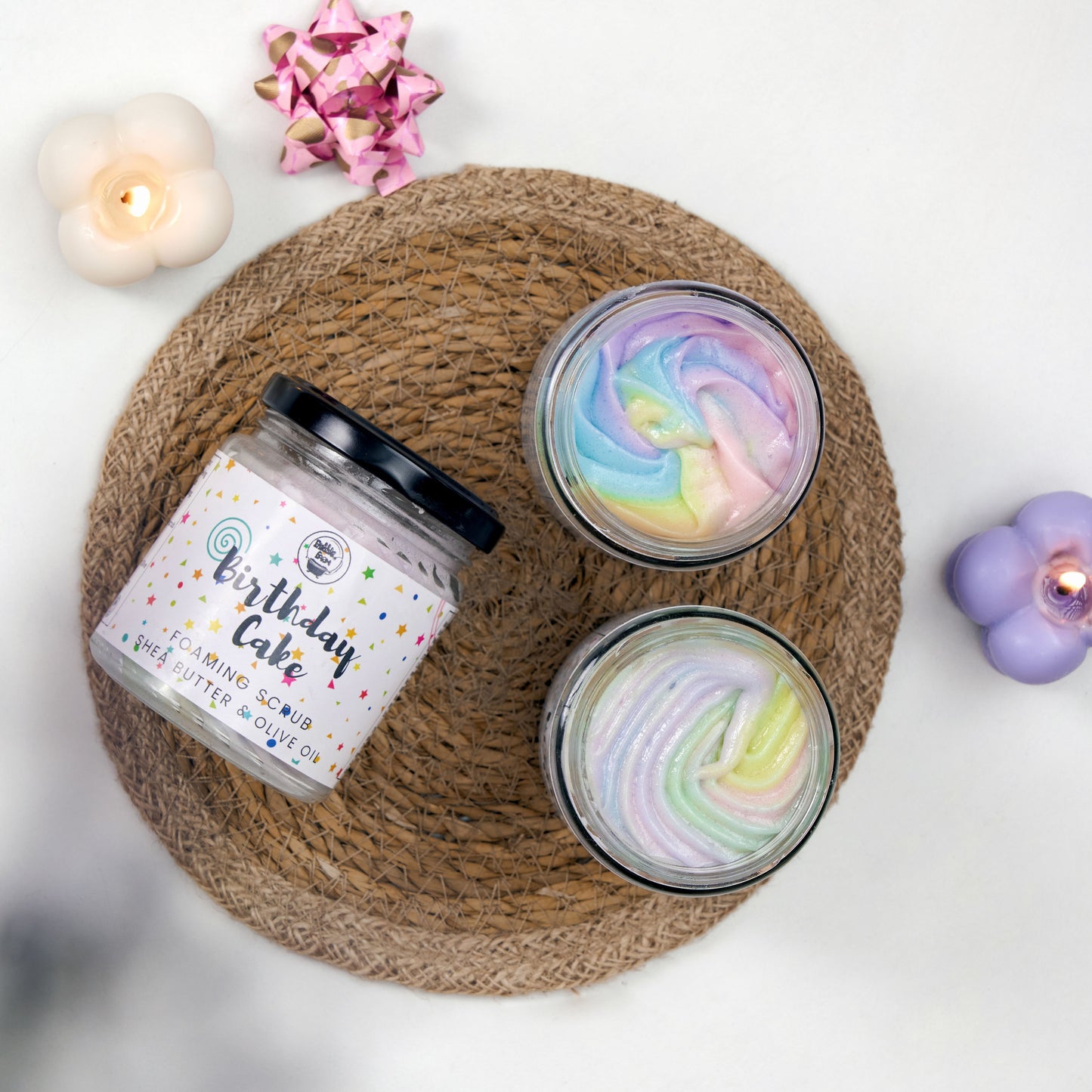 Birthday Cake Foaming Sugar Scrub