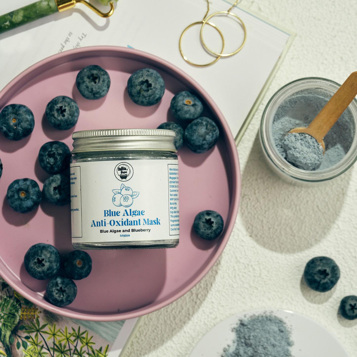 Blue Algae Anti-Oxidant Clay Face Mask