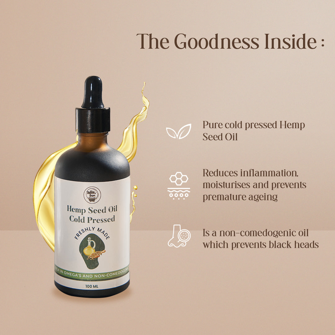 Hempseed oil cold pressed