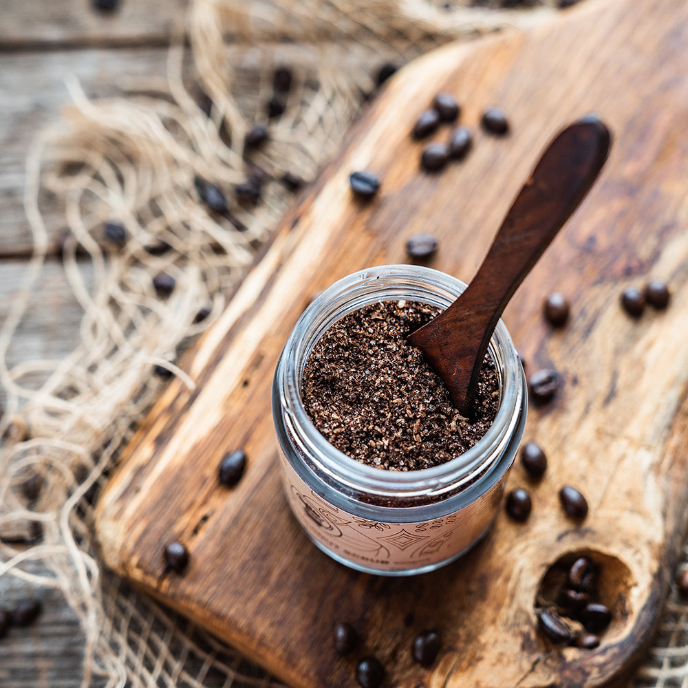Coffee and Coconut Face and Body Scrub