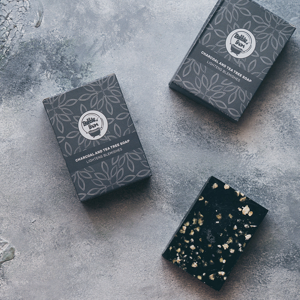 Anti Acne Charcoal soap with tea tree oil
