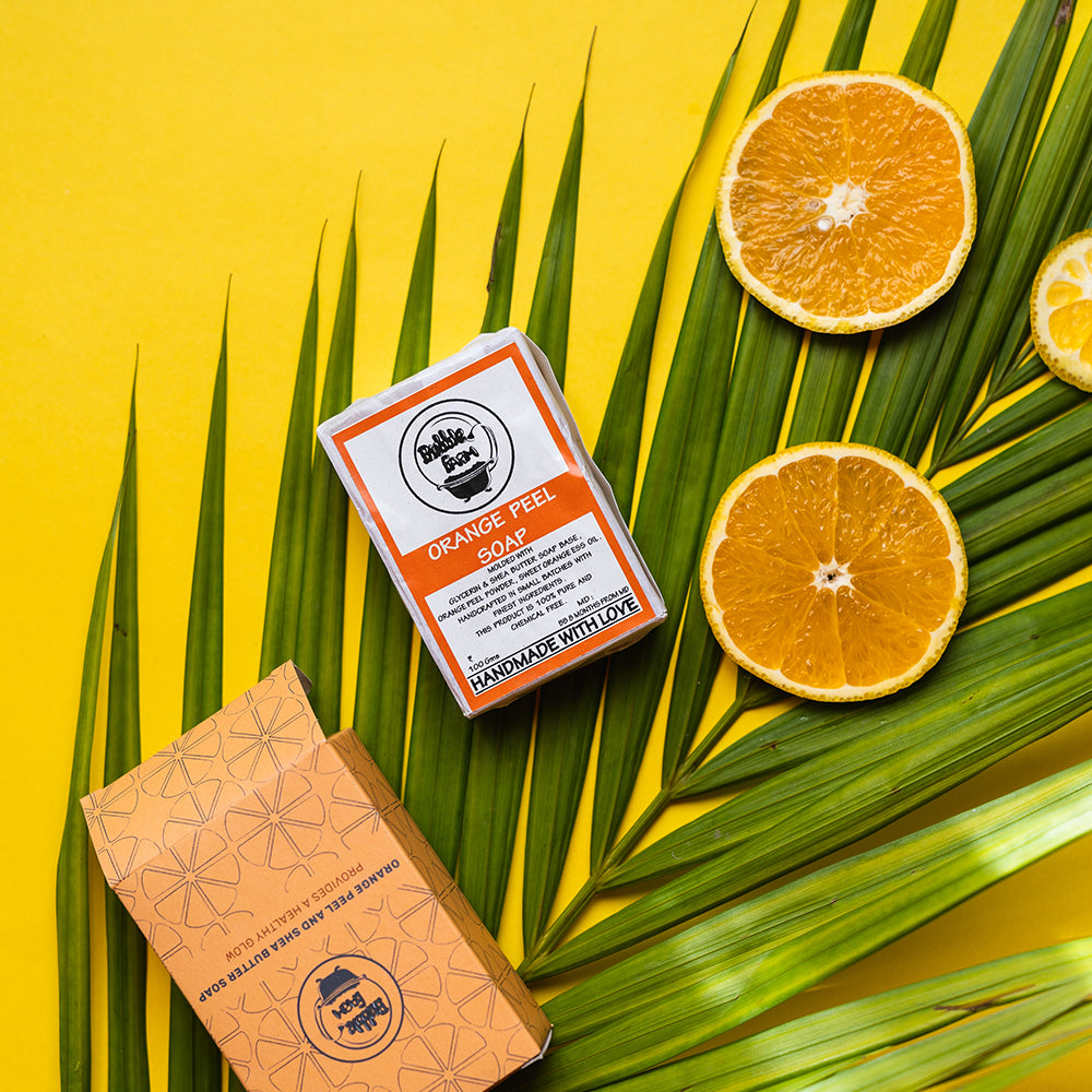 Orange Peel and Shea Butter Soap