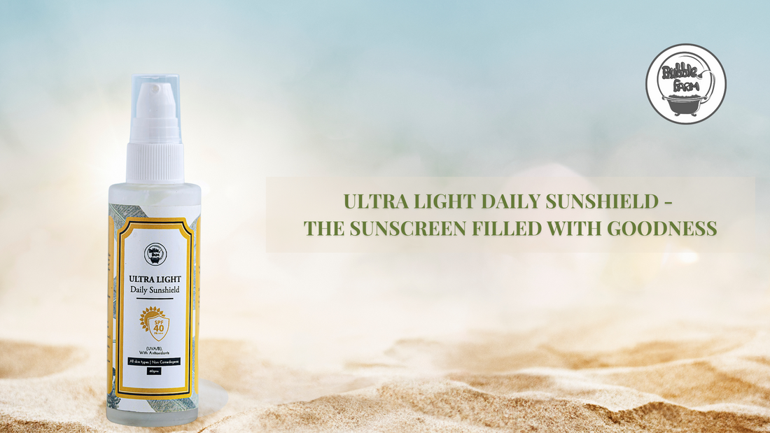 Ultra Light Sun Shield - The Sunscreen Filled With Goodness