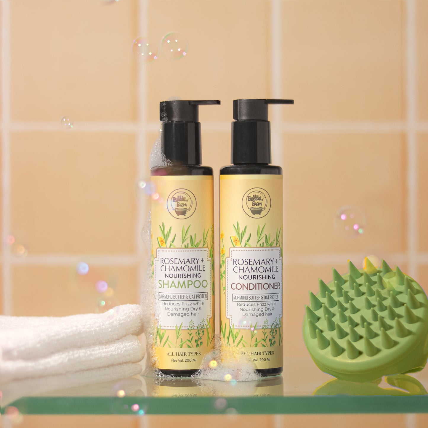 Rosemary-Chamomile Nourishing Shampoo & Conditioner combo