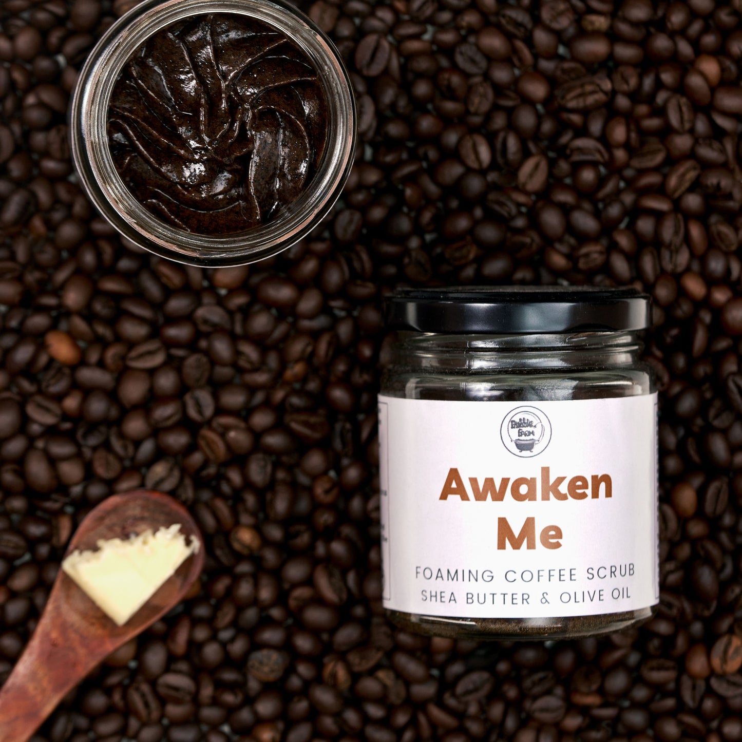Awaken Me! Coffee Foaming Scrub ☕
