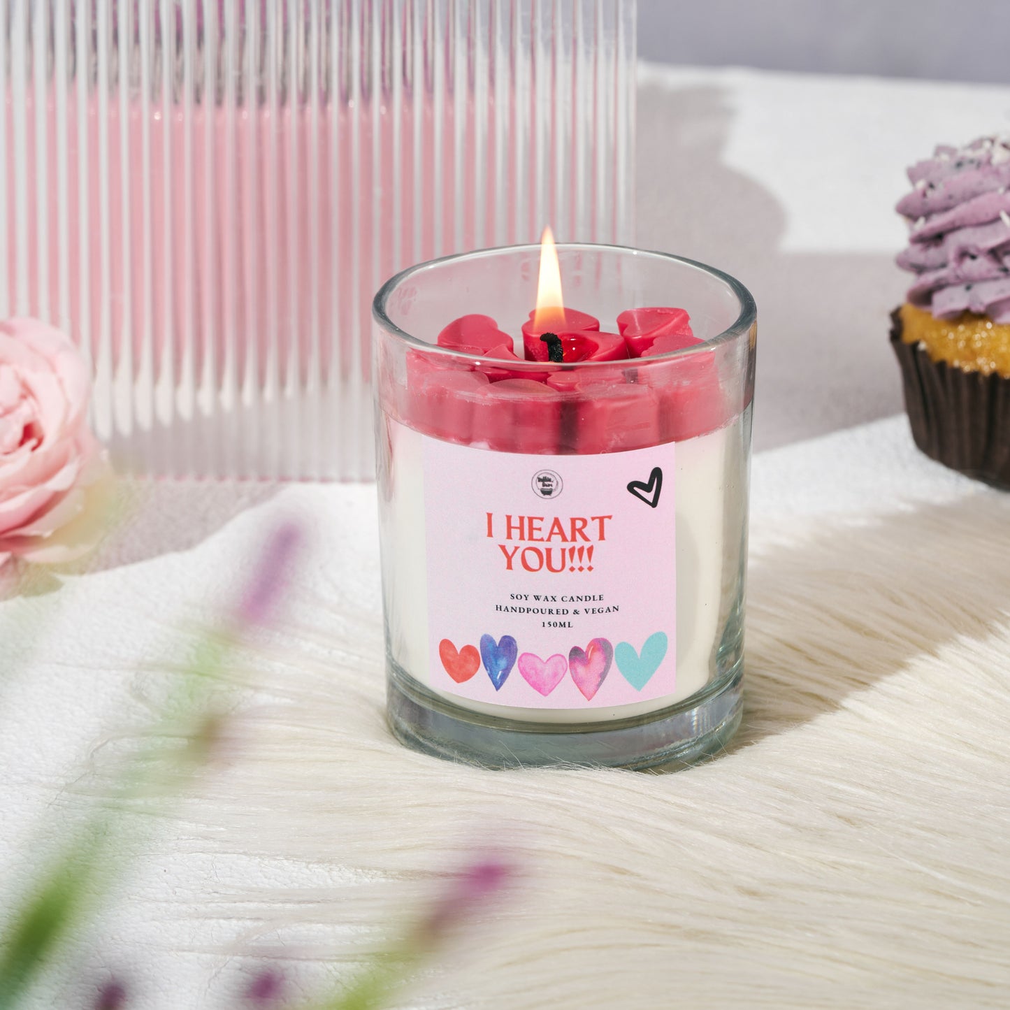 I Heart You! Soy Candle