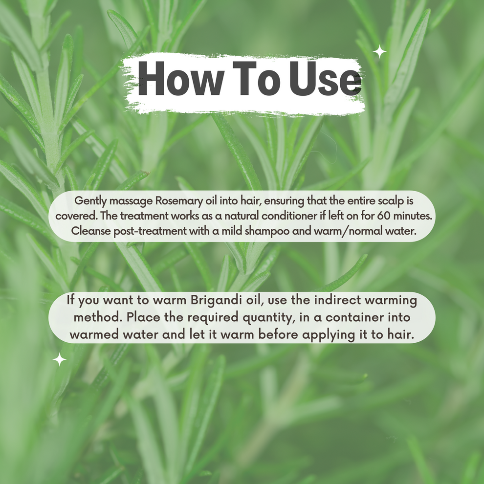 Rosemary Hair Oil Bubblefarm