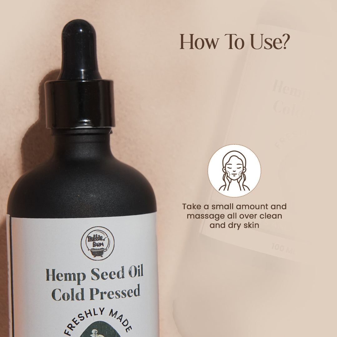 Hempseed oil cold pressed