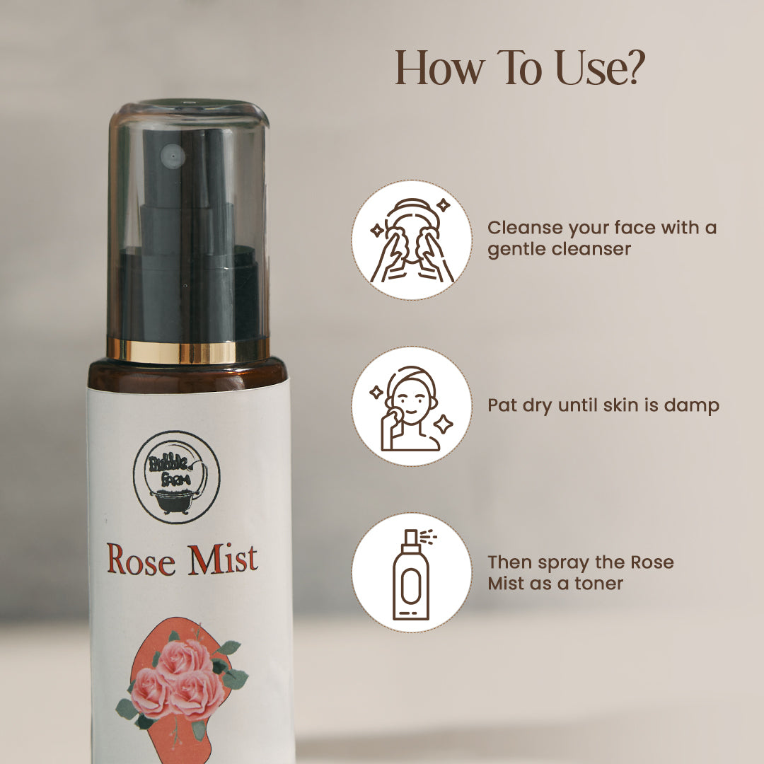 Rose Face Mist Bubblefarm
