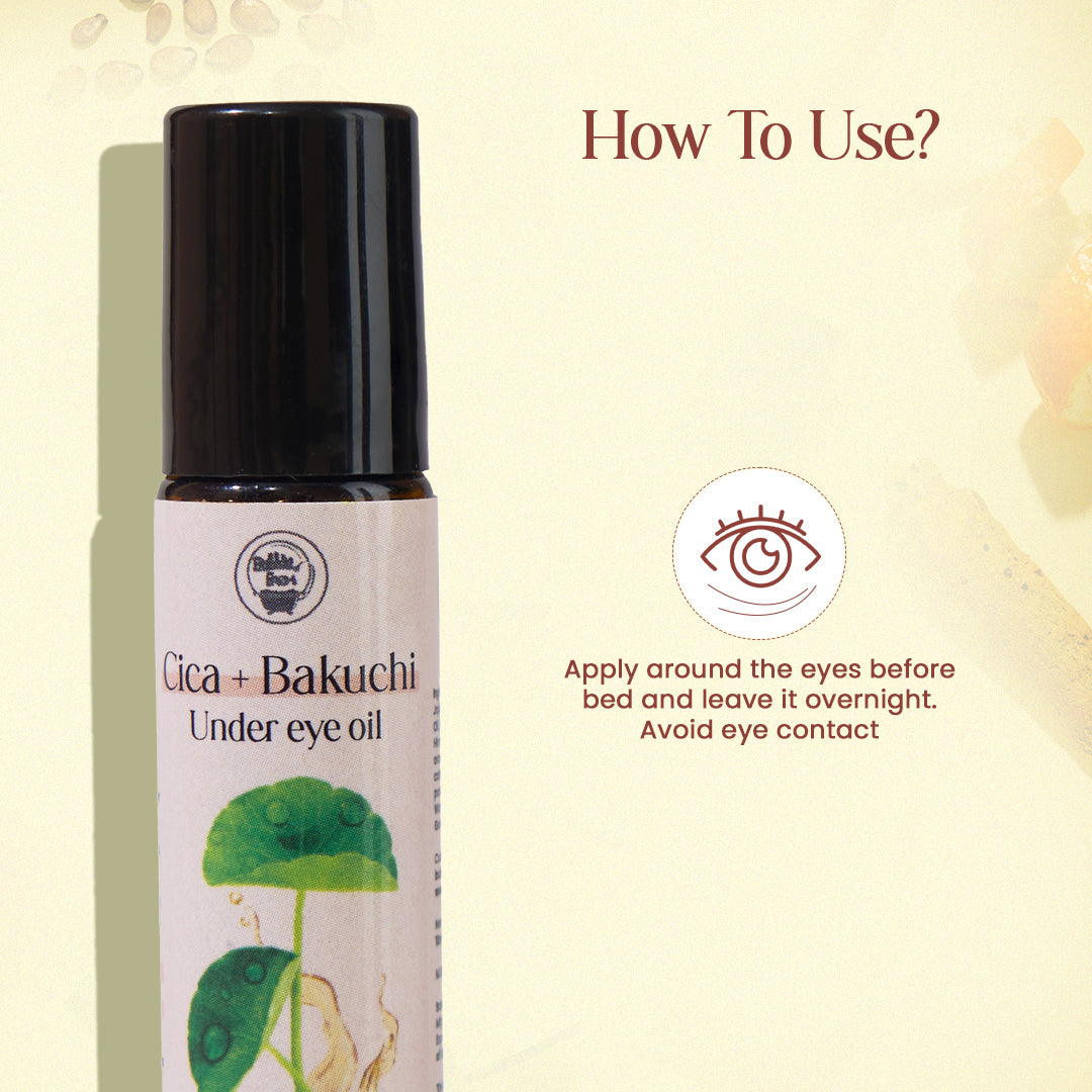 Cica + Bakuchi Under eye oil