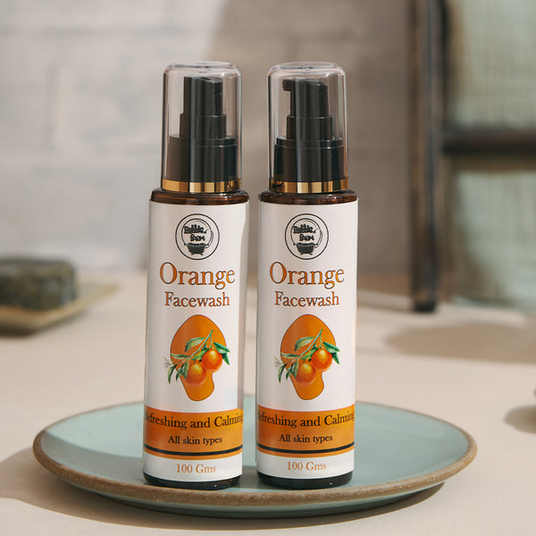 Orange Blossom Face Wash Bubblefarm