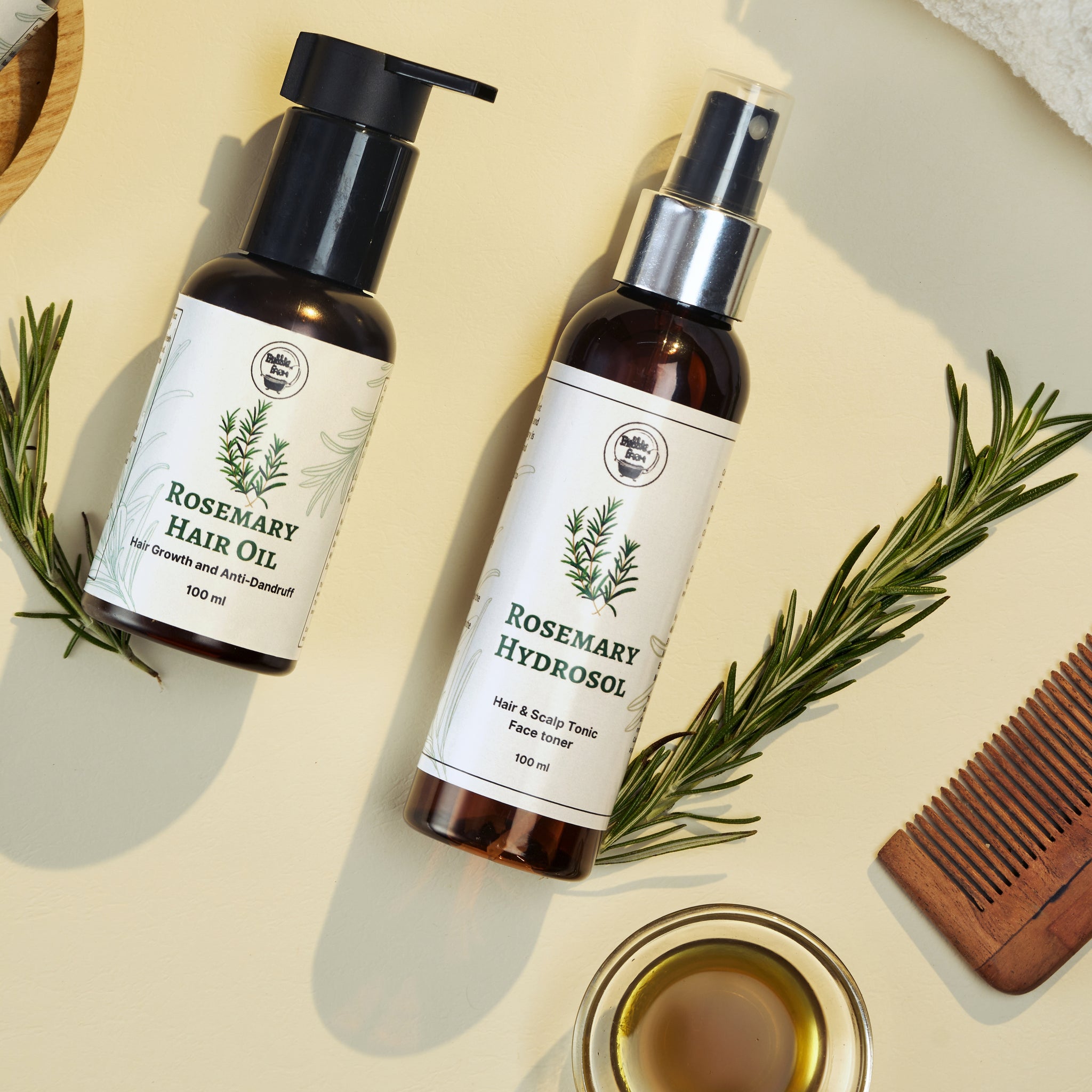 Rosemary Hair Care Bundle Bubblefarm