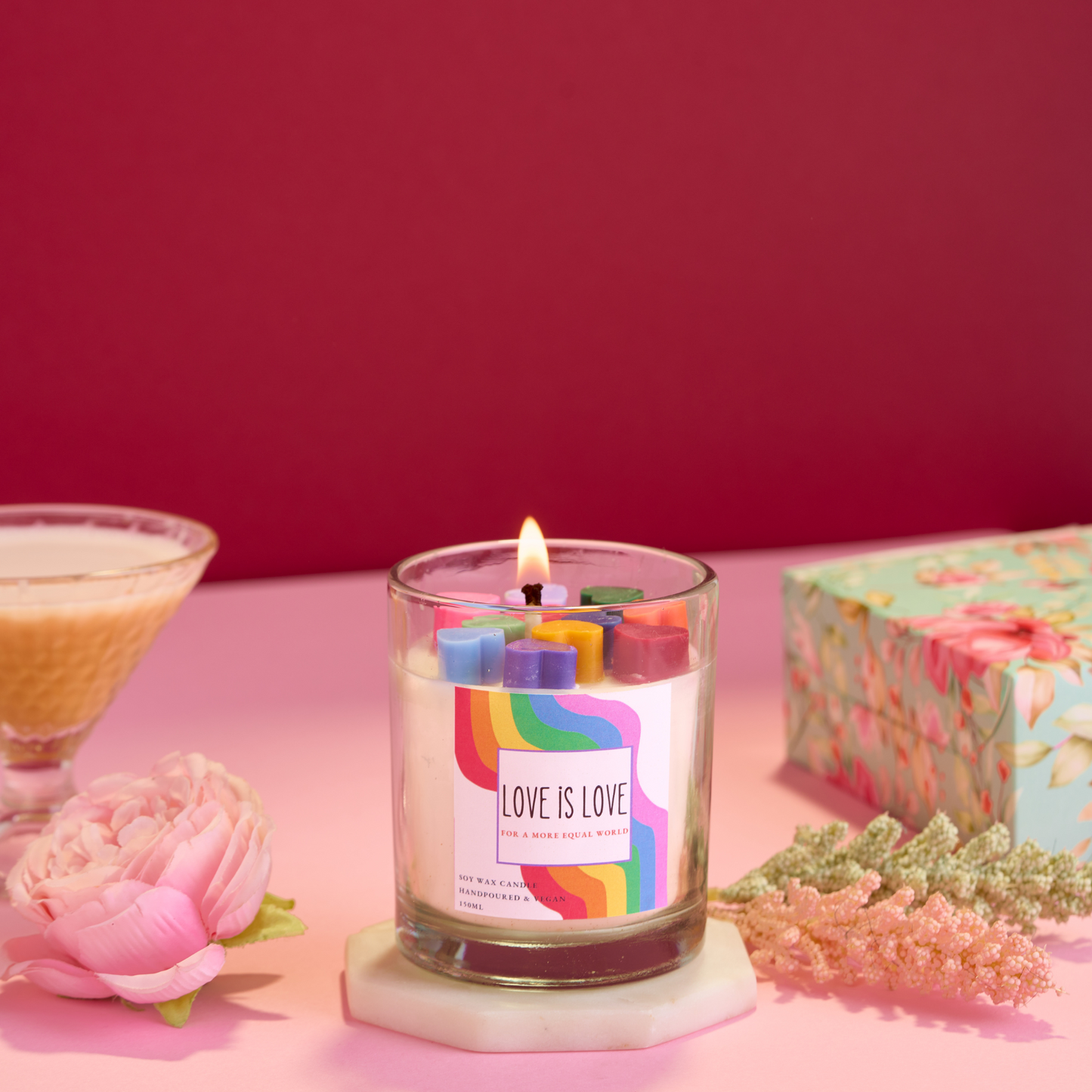 Love is Love Soy wax Candle